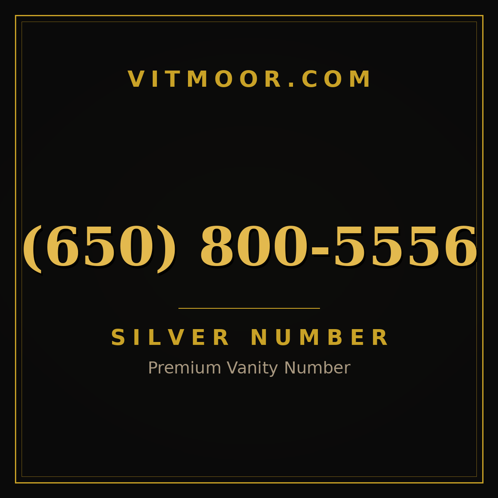 650 800-5556