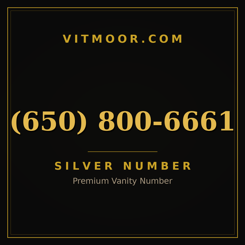 650 800-6661
