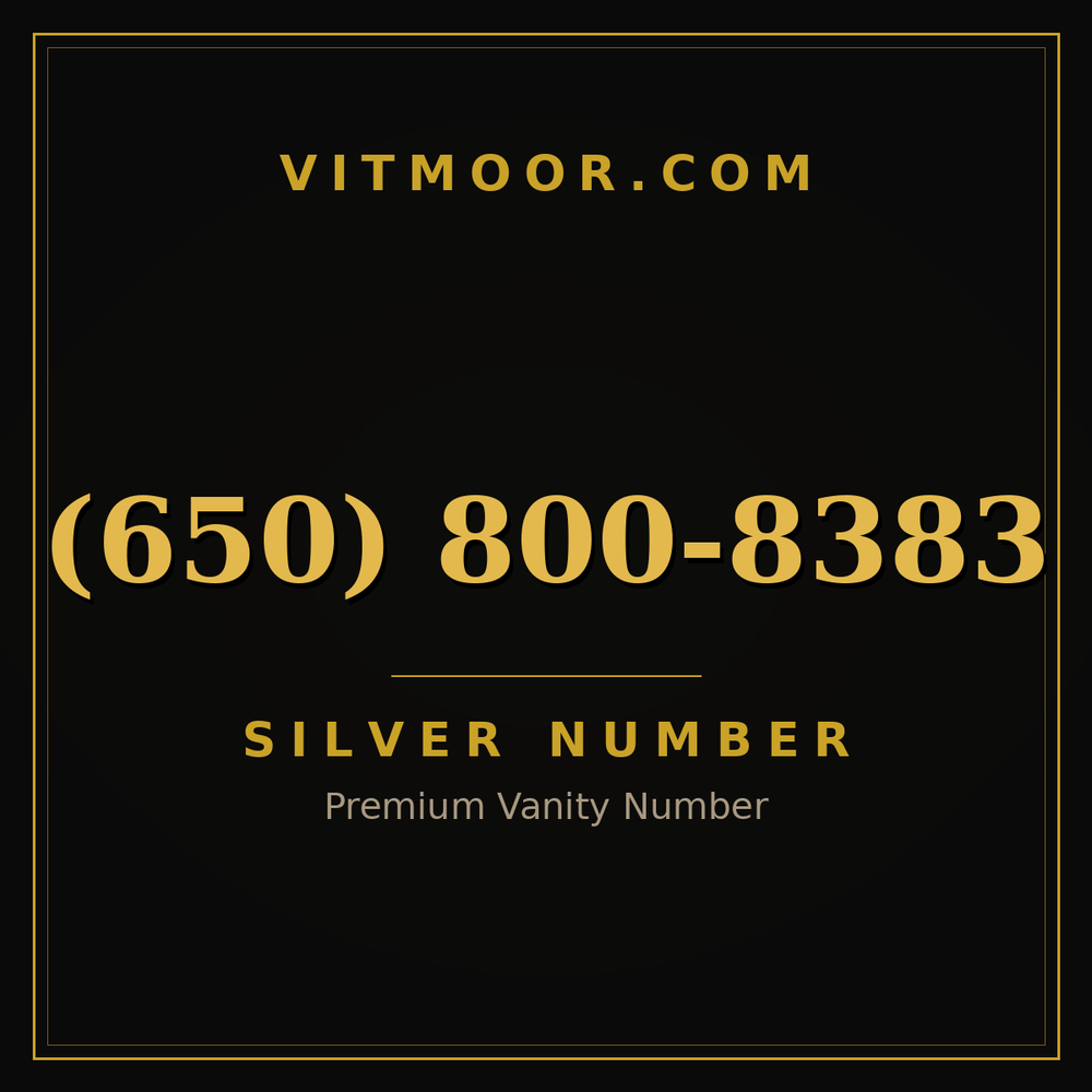 650 800-8383