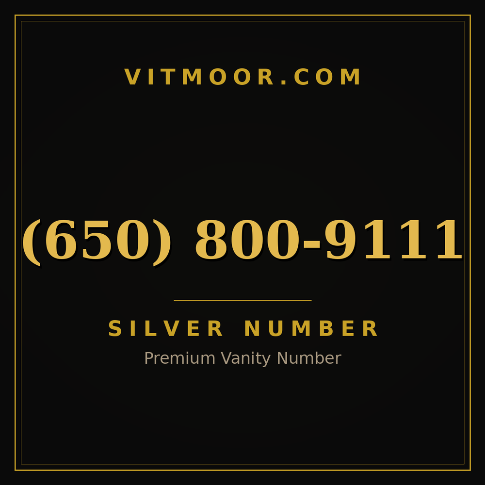 650 800-9111