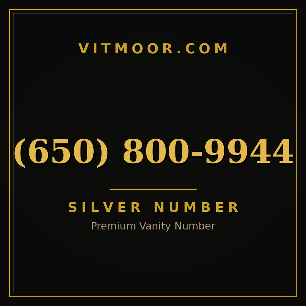 650 800-9944