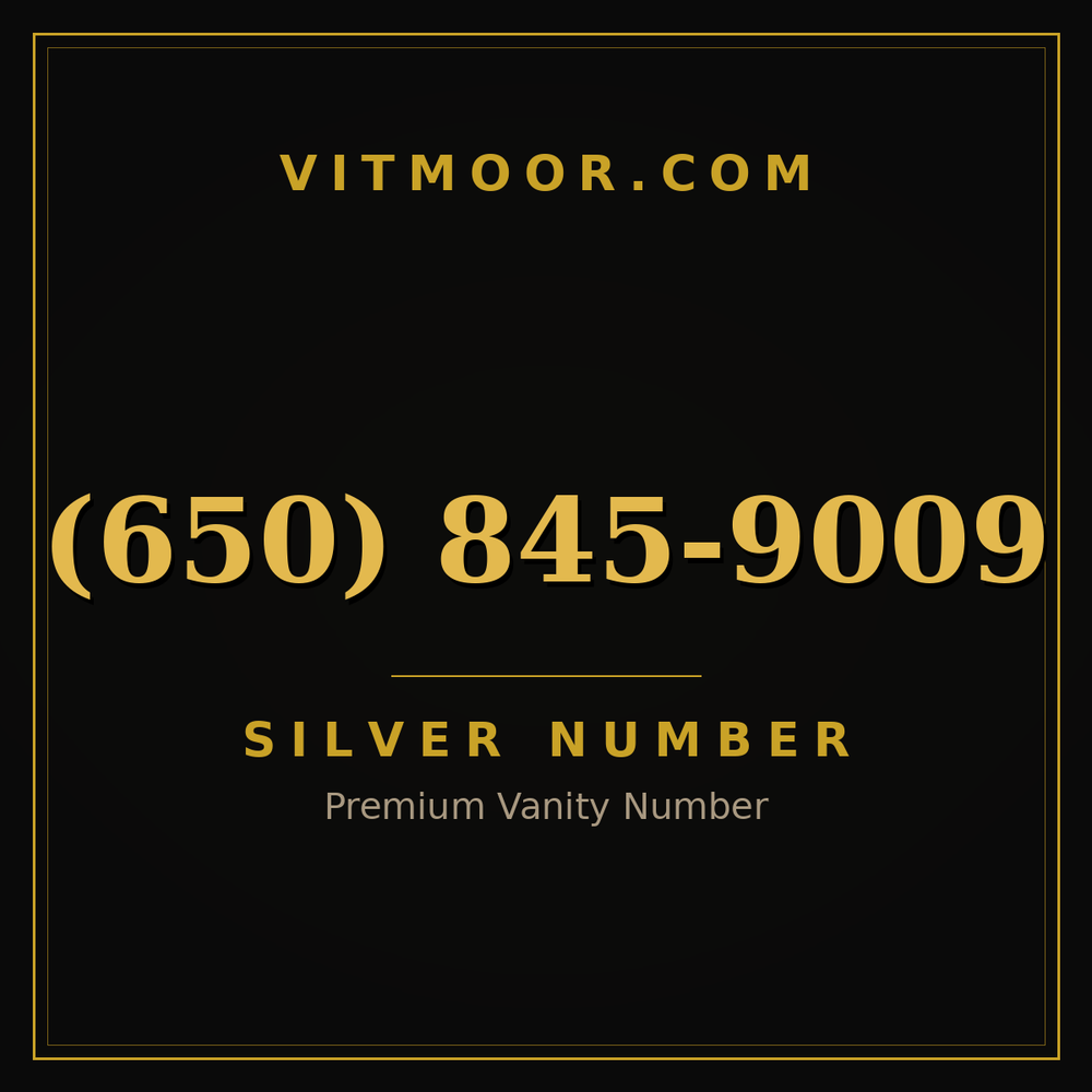 650 845-9009