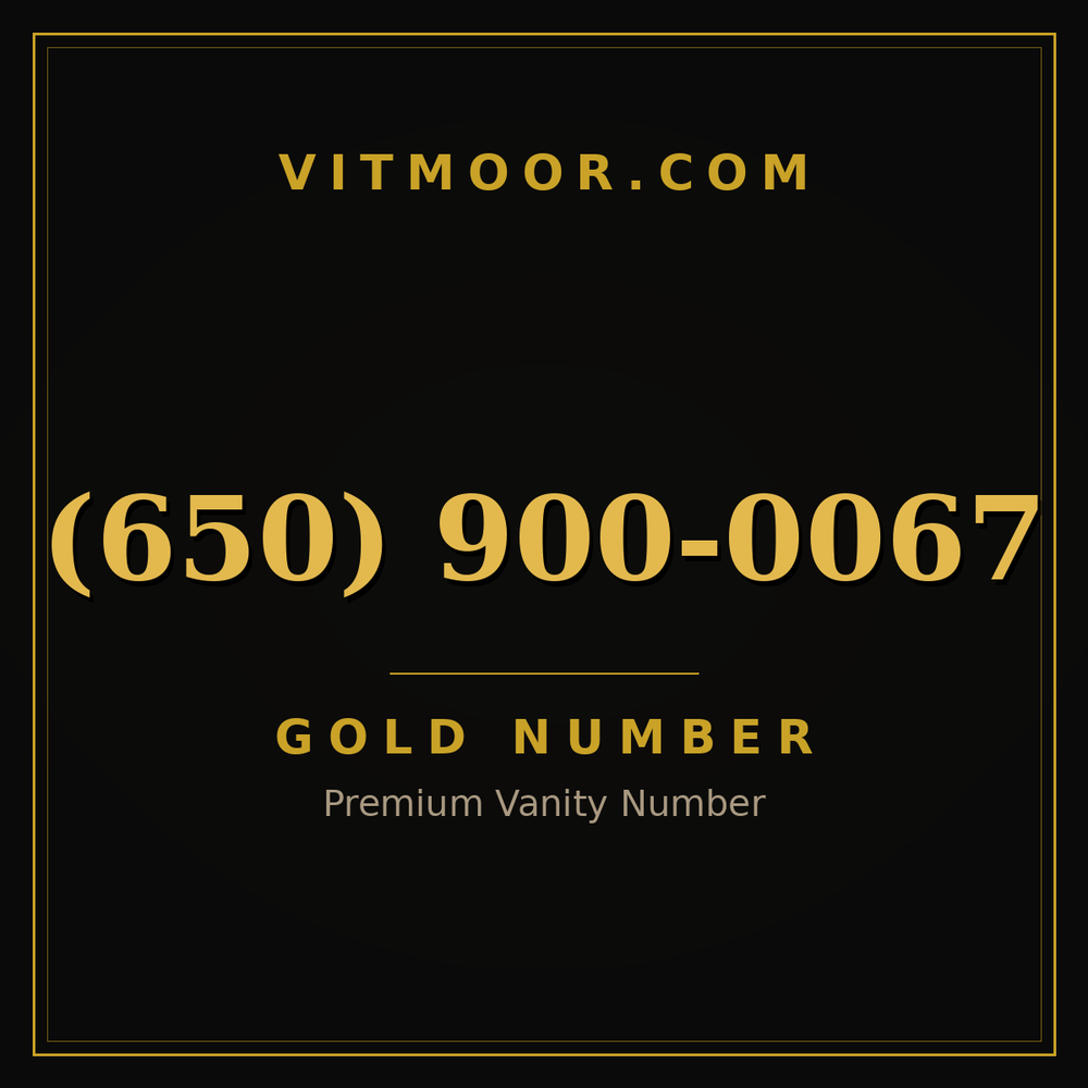 650 900-0067