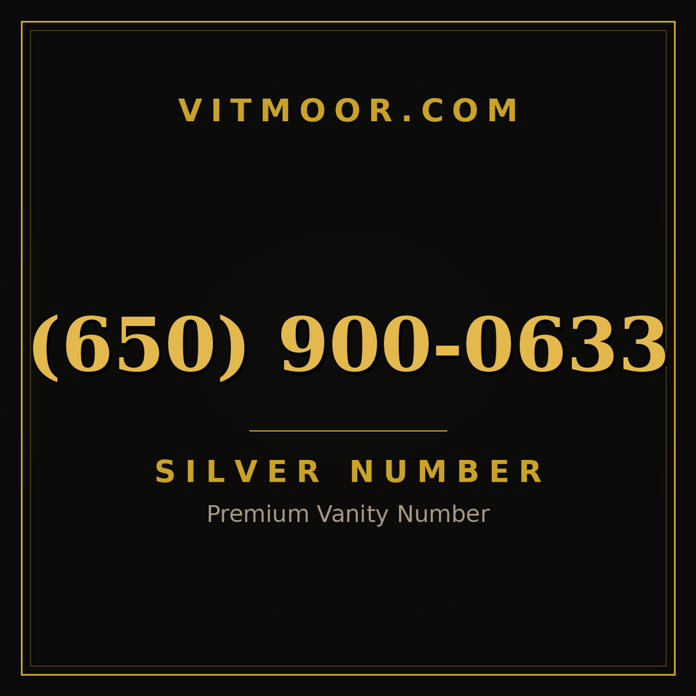 650 900-0633