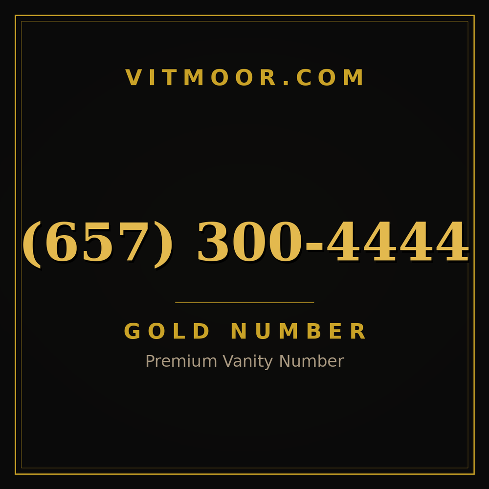 657 300-4444