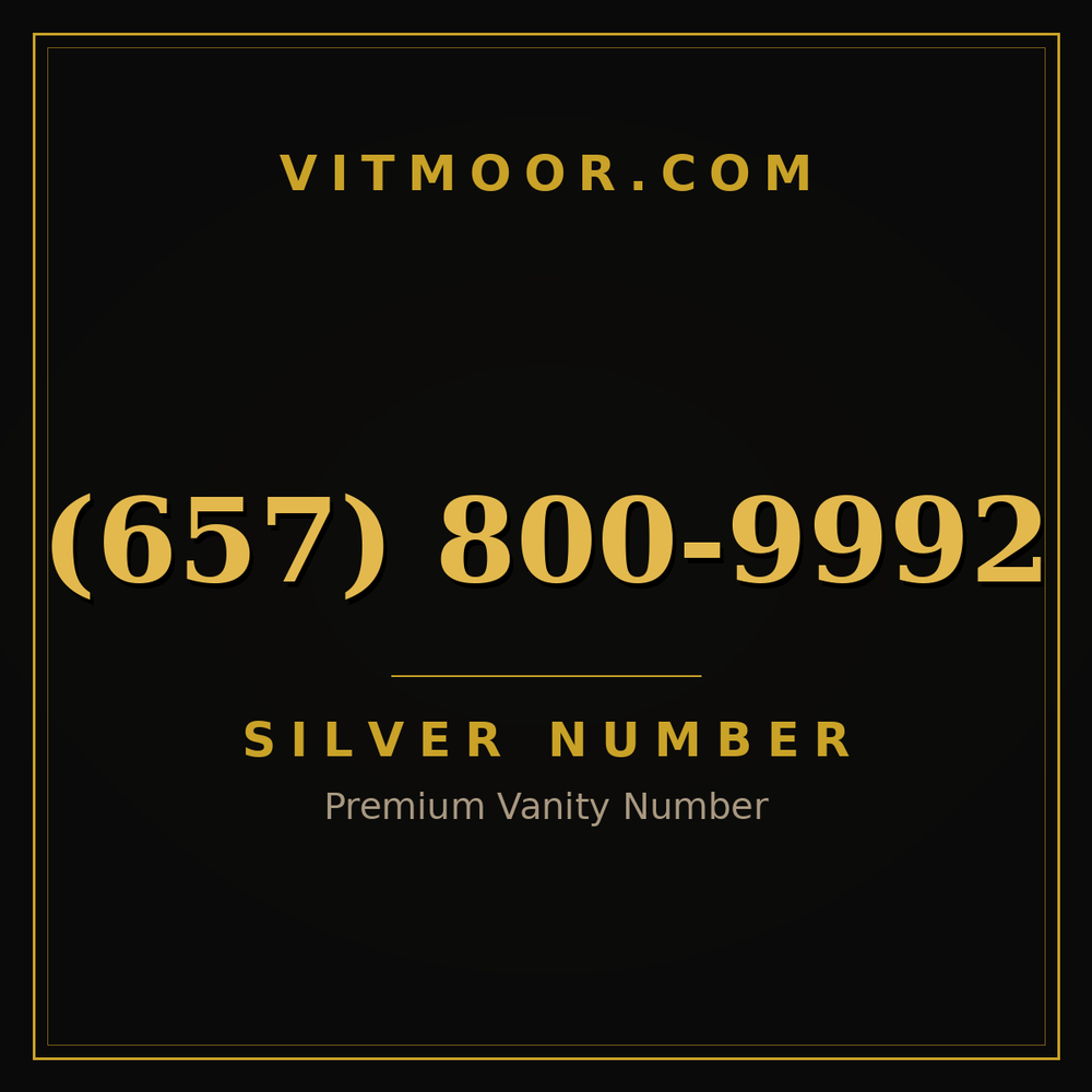 657 800-9992