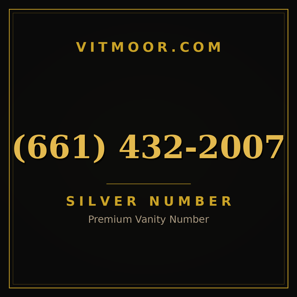 661 432-2007