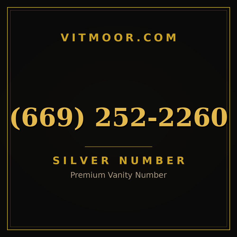 669 252-2260