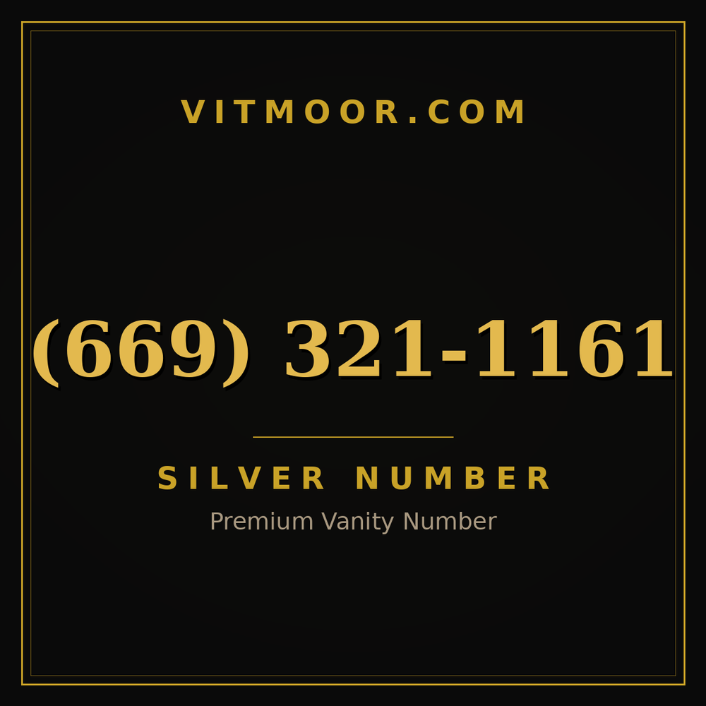 669 321-1161