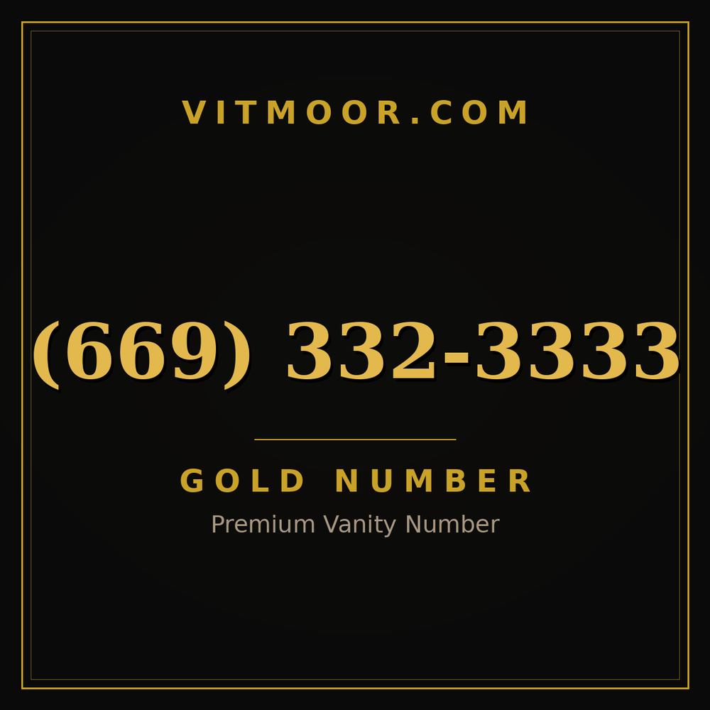 669 332-3333