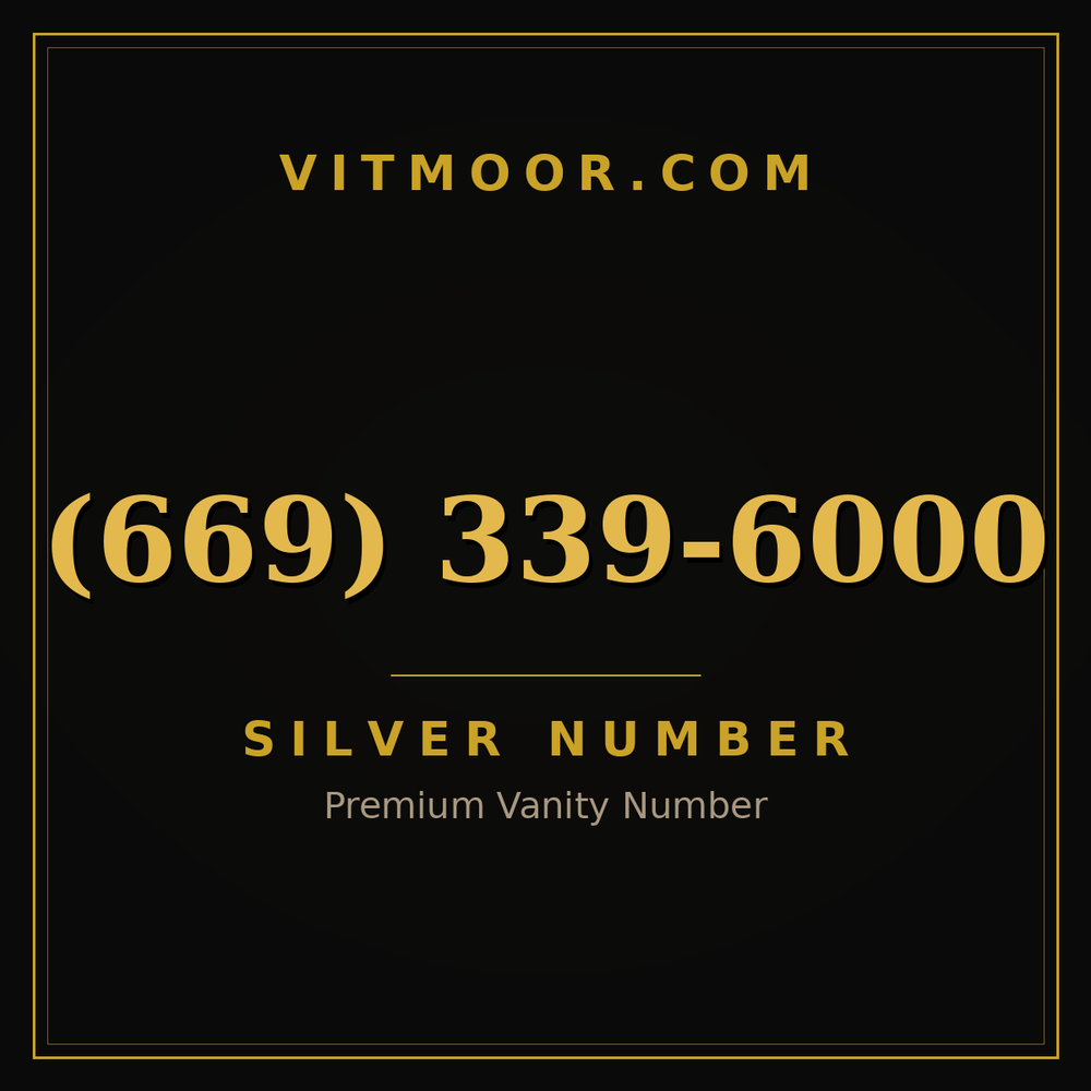 669 339-6000