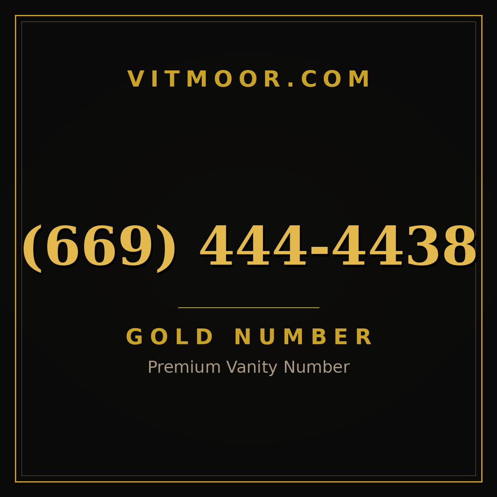 669 444-4438