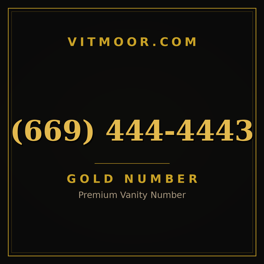 669 444-4443