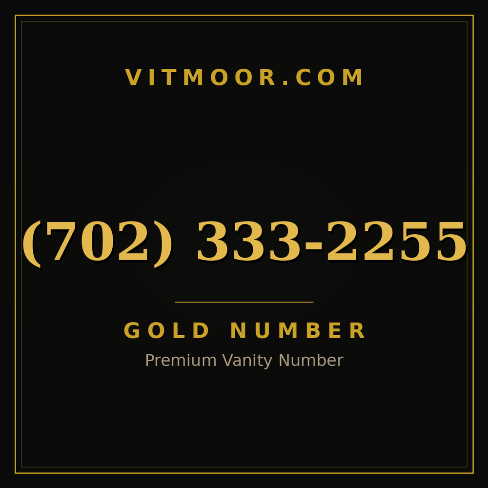 702 333-2255