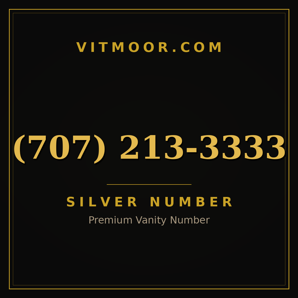707 213-3333