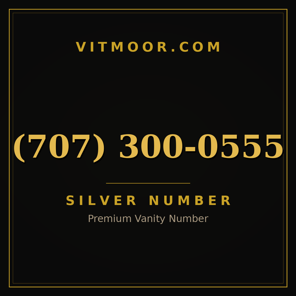 707 300-0555
