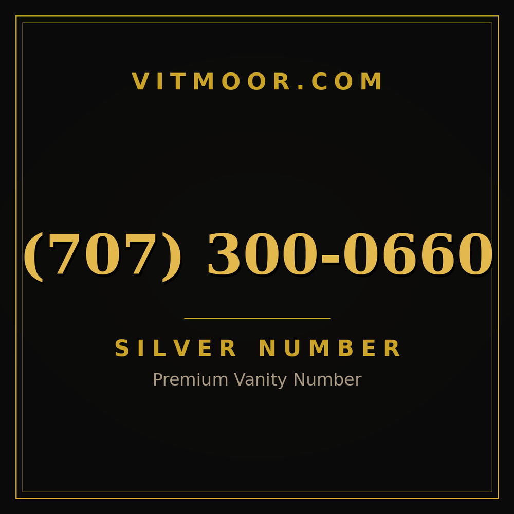 707 300-0660