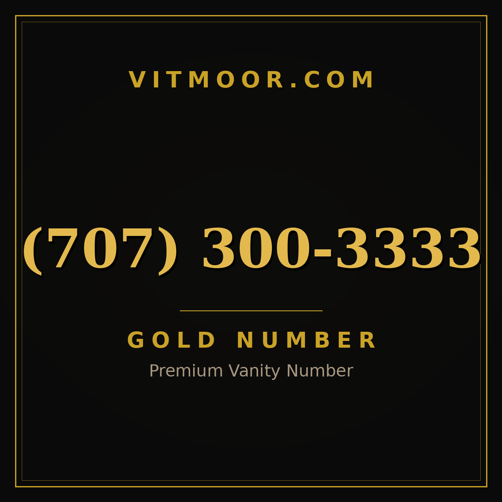 707 300-3333