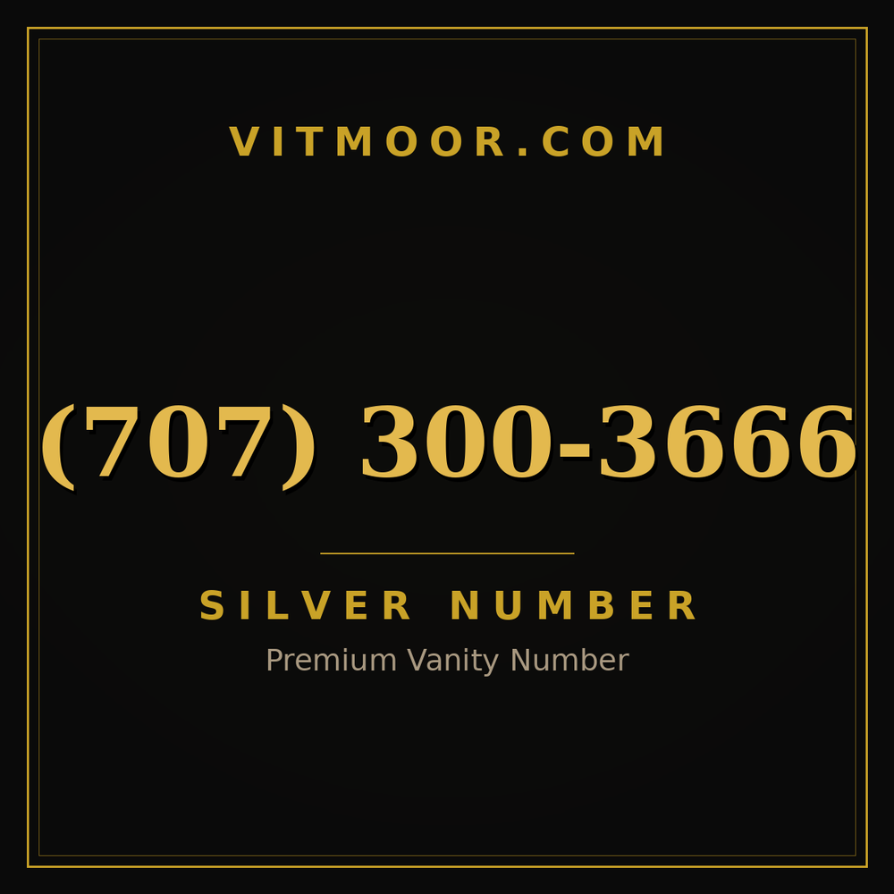 707 300-3666