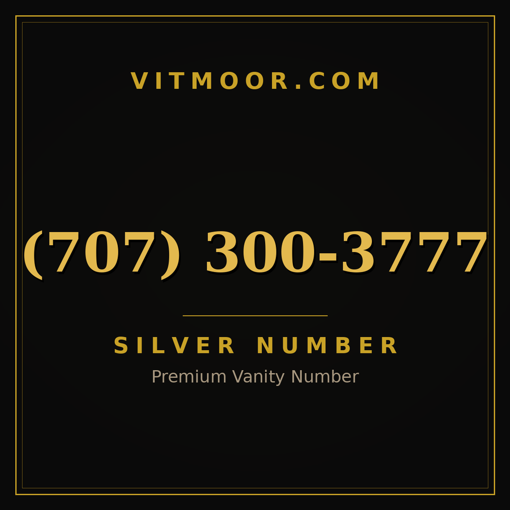 707 300-3777