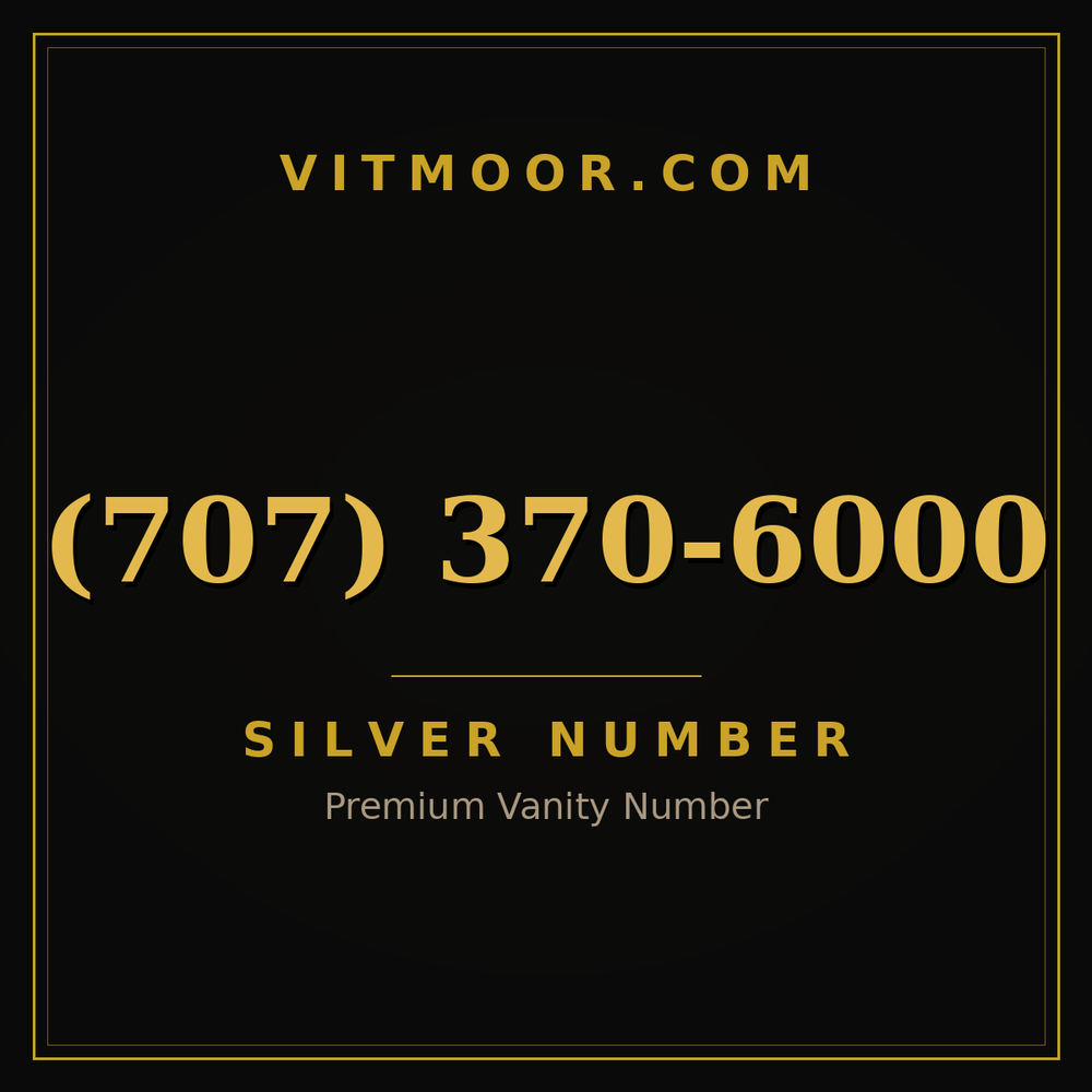 707 370-6000