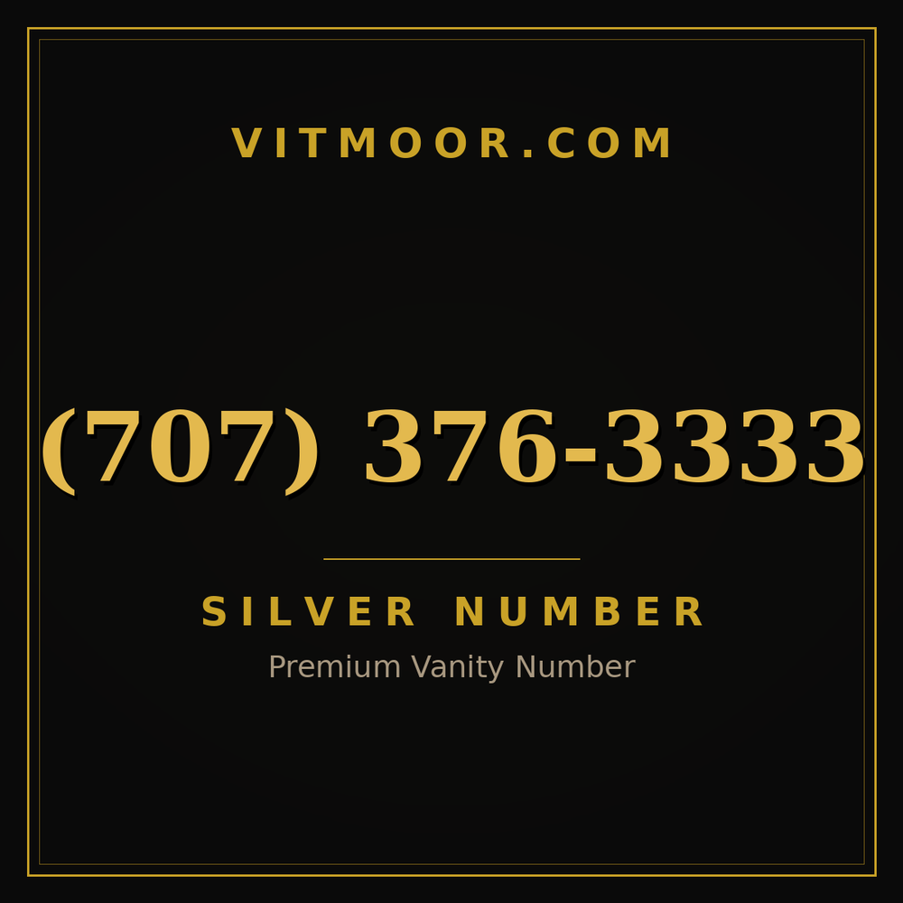 707 376-3333