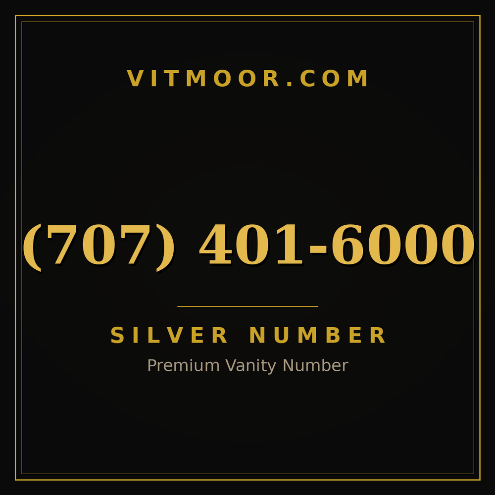 707 401-6000