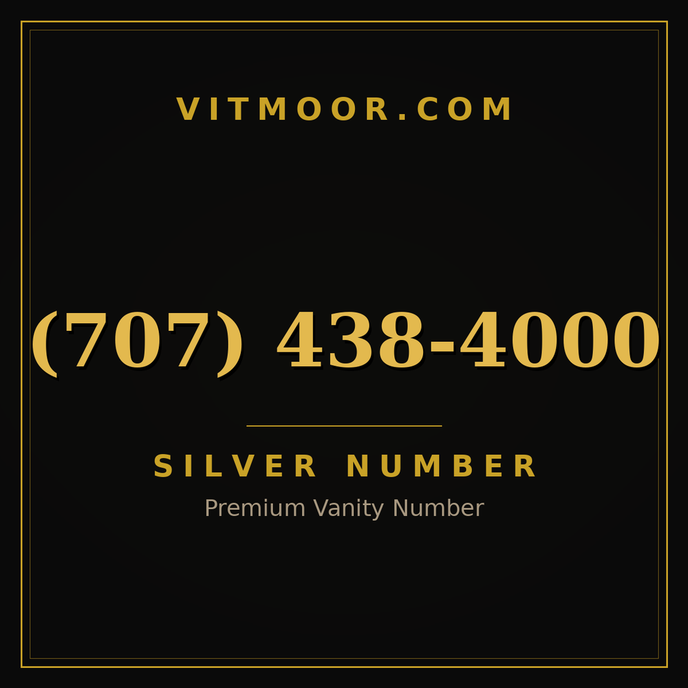 707 438-4000