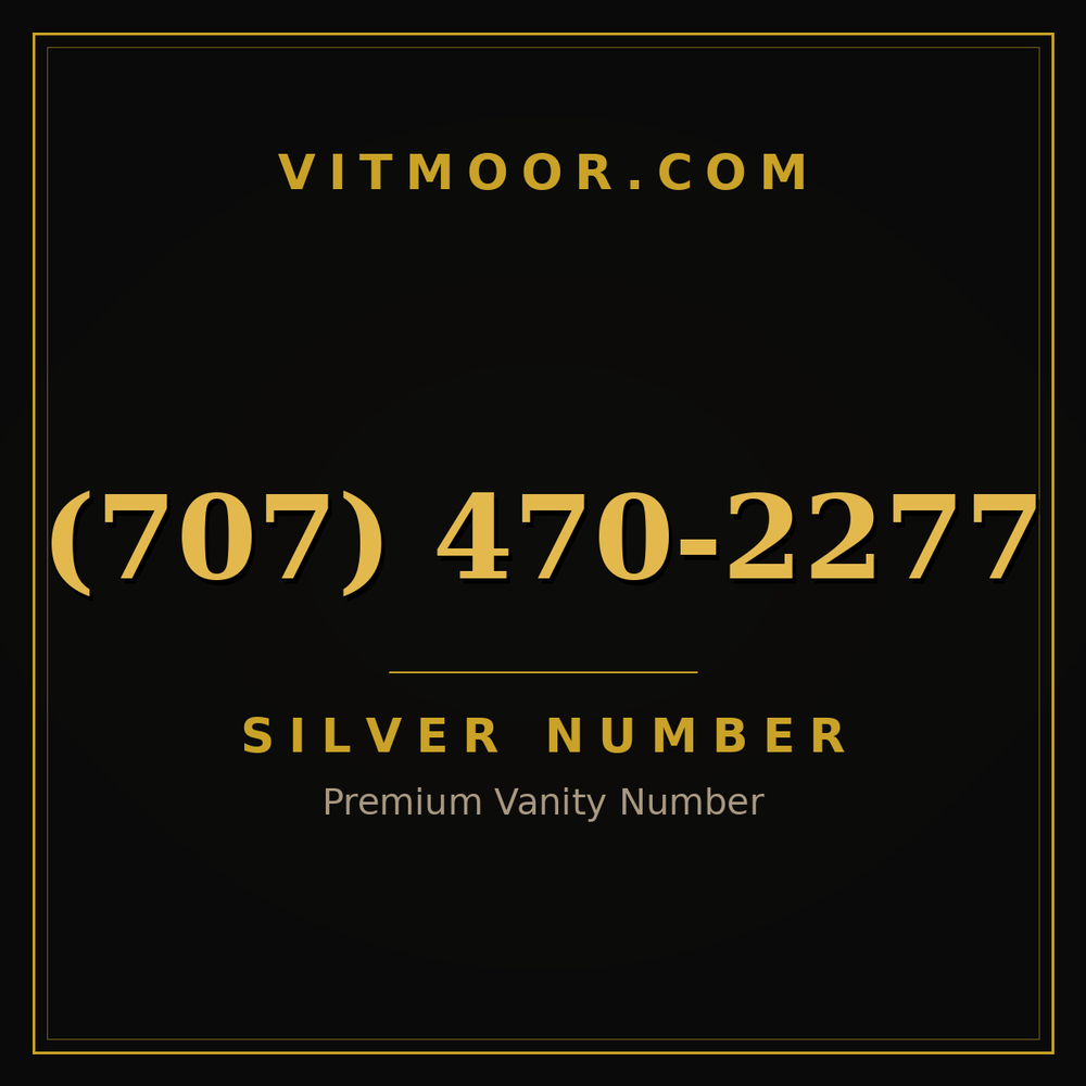 707 470-2277