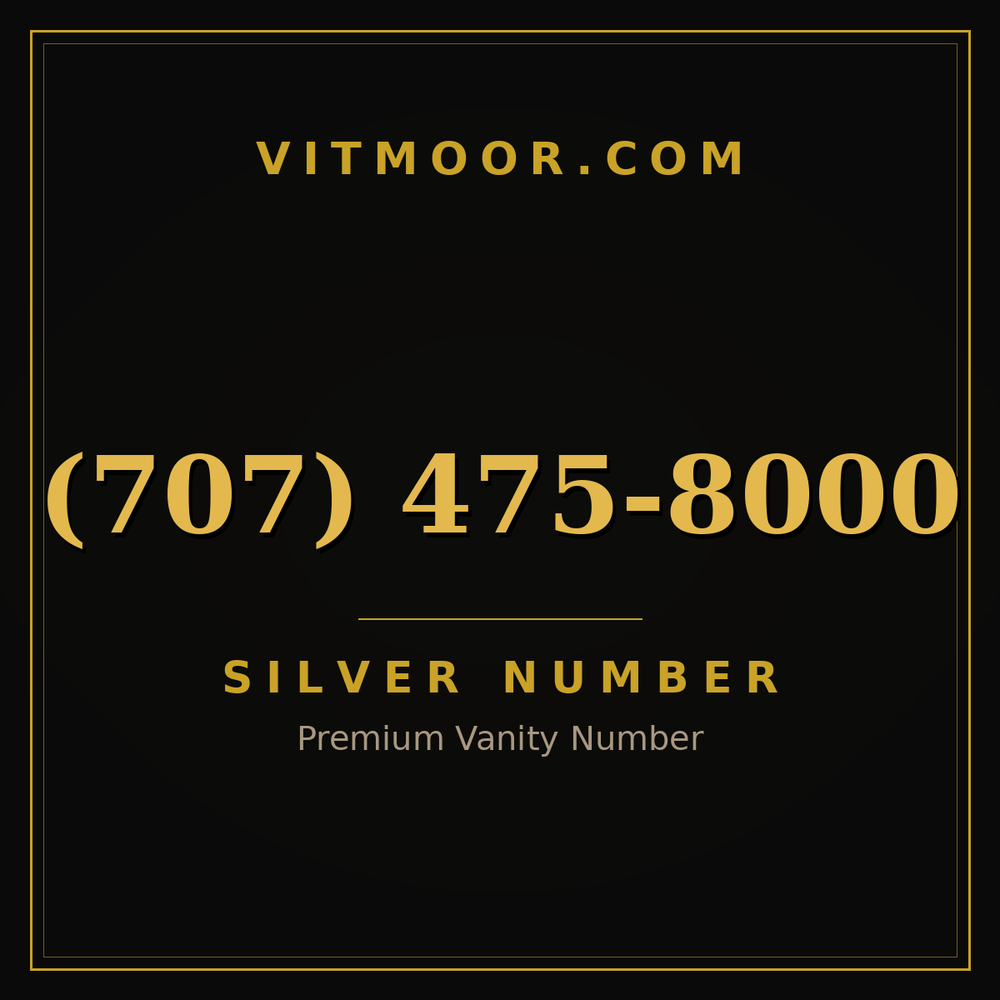 707 475-8000