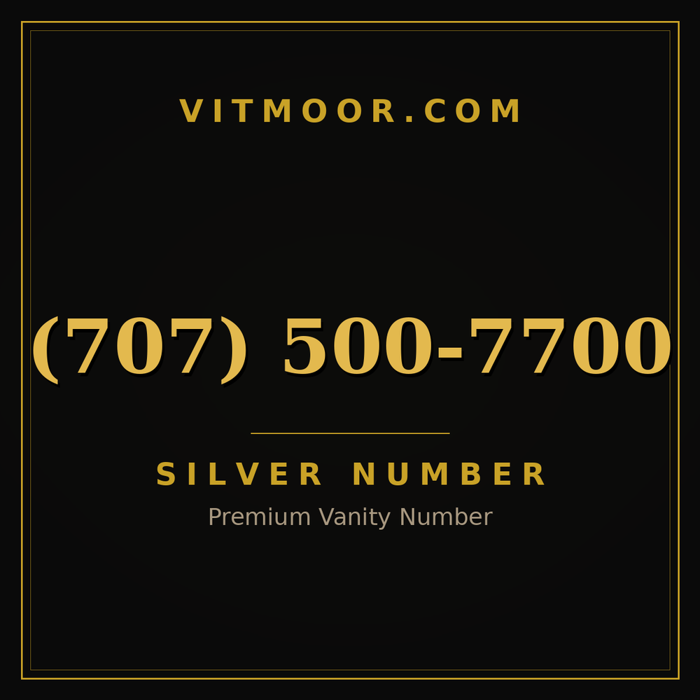 707 500-7700