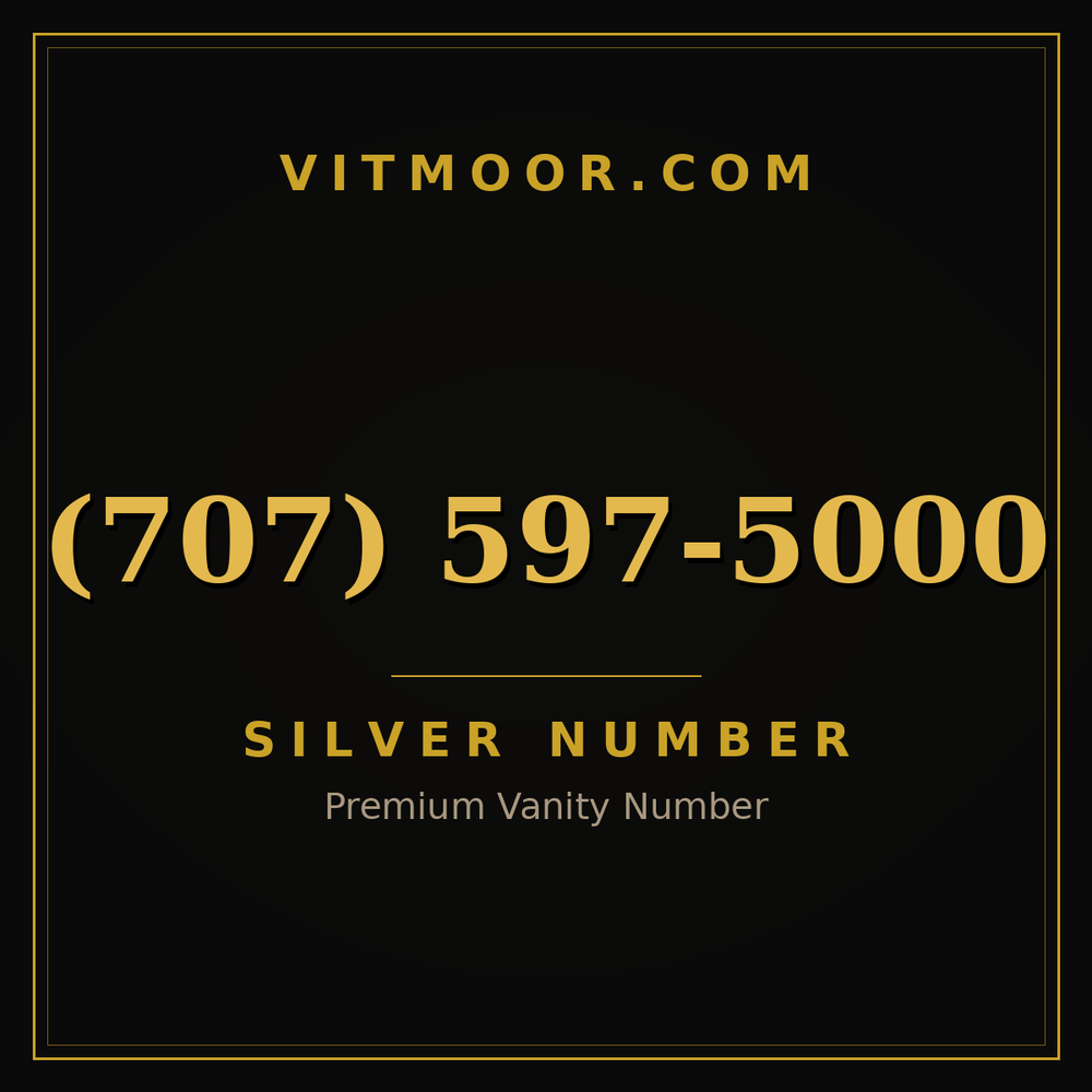 707 597-5000