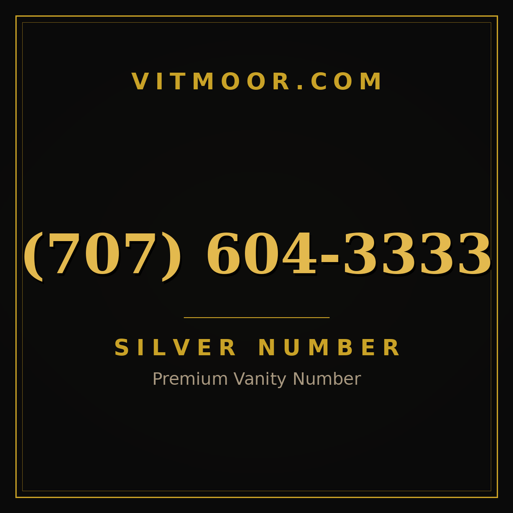 707 604-3333