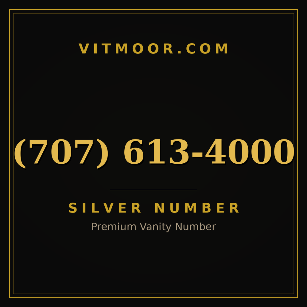 707 613-4000