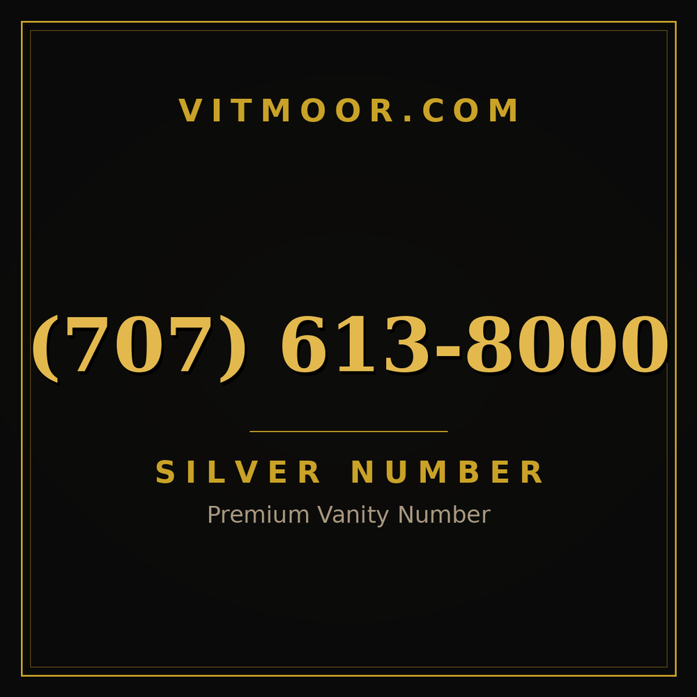 707 613-8000