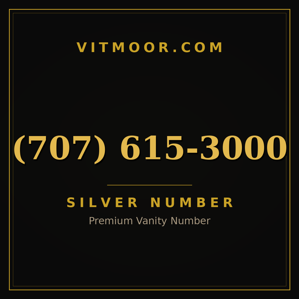 707 615-3000