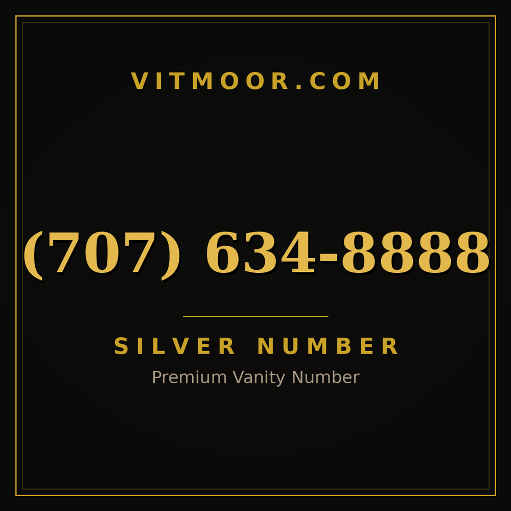 707 634-8888
