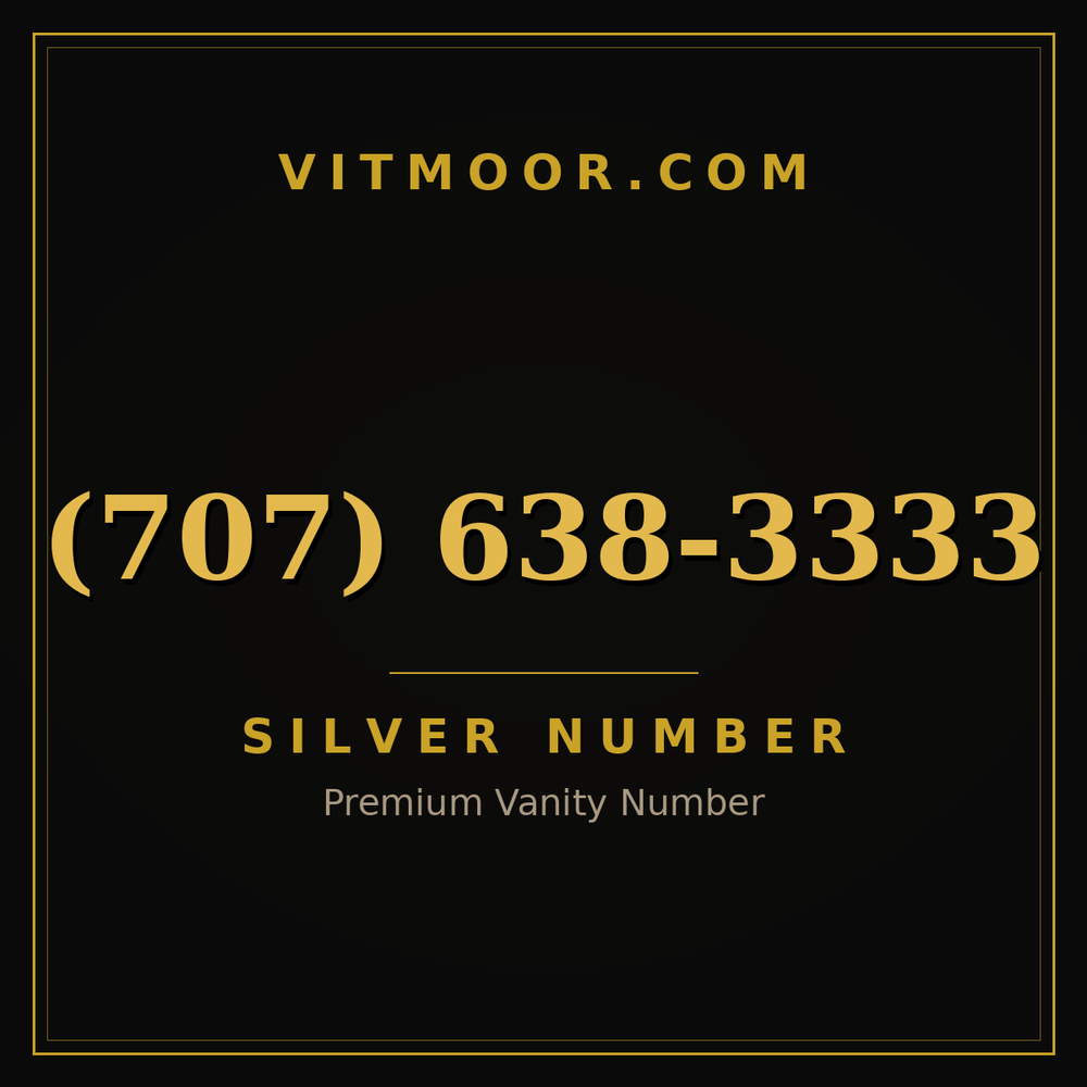 707 638-3333