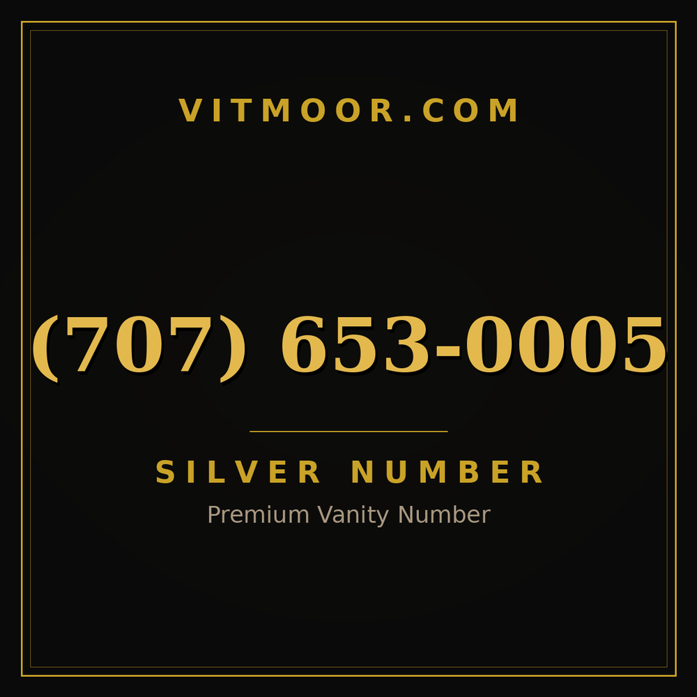 707 653-0005
