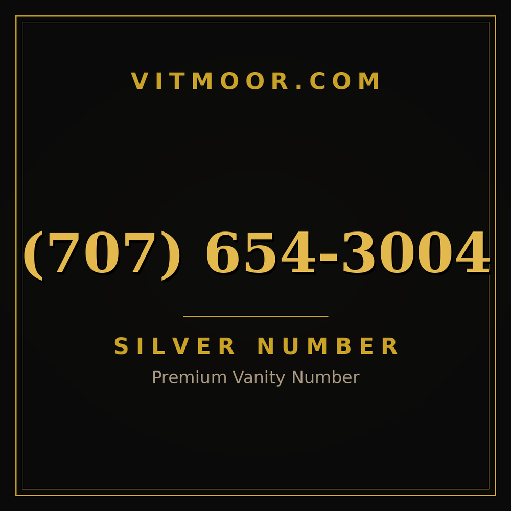 707 654-3004
