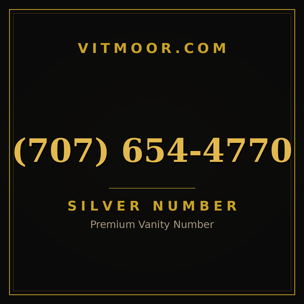 707 654-4770
