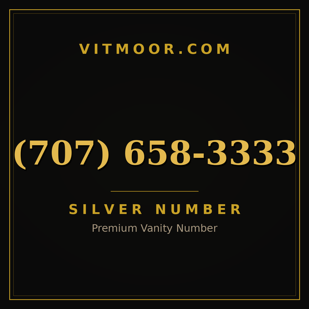 707 658-3333