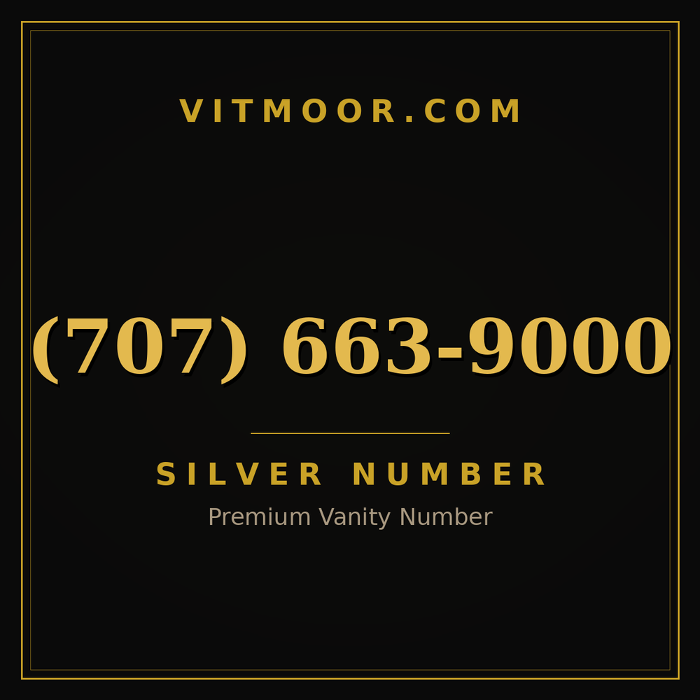 707 663-9000