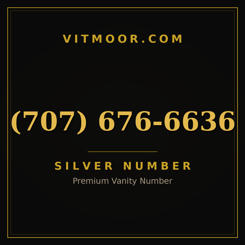 707 676-6636