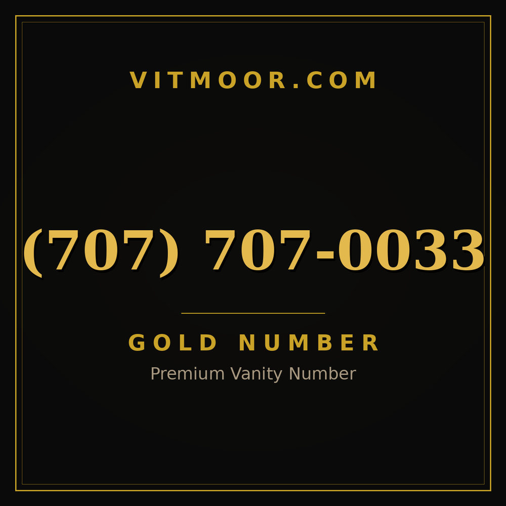 707 707-0033