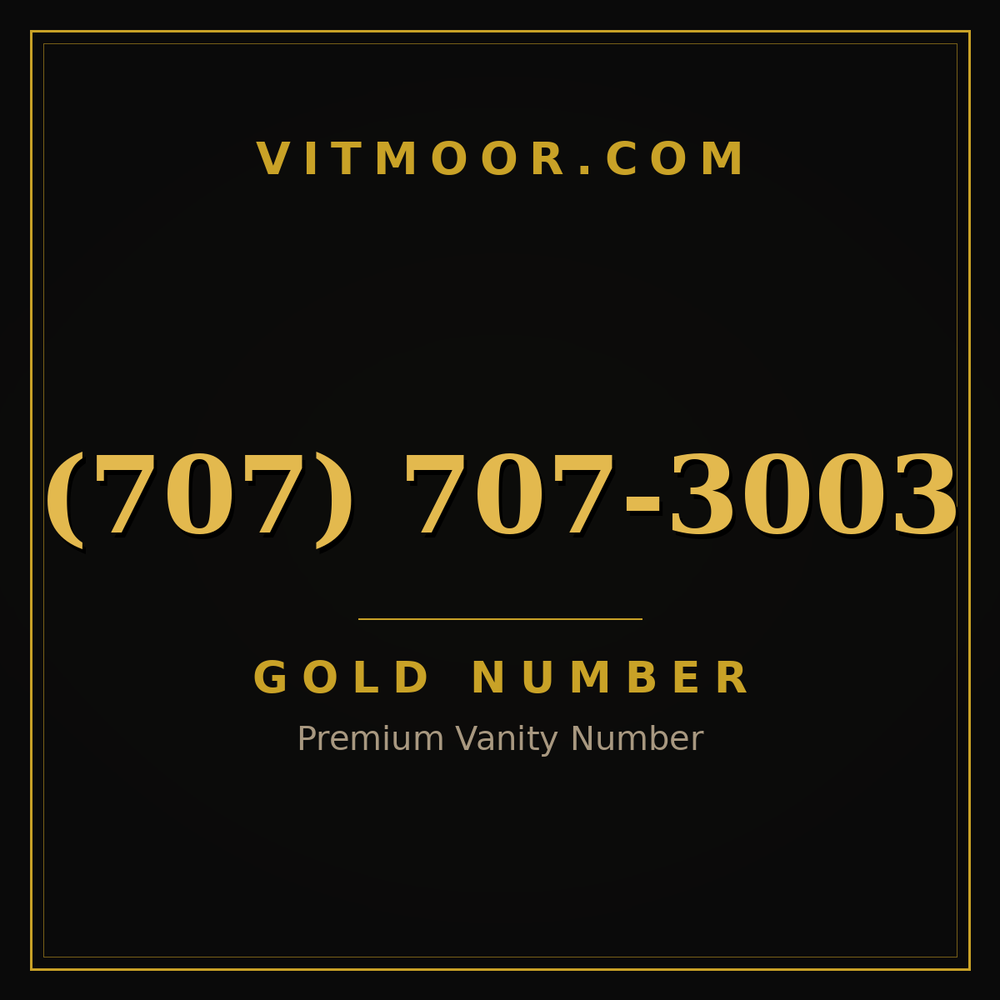 707 707-3003