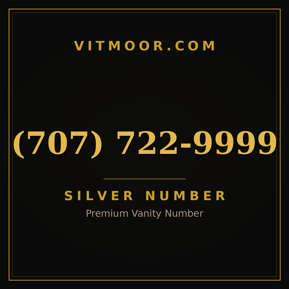 707 722-9999