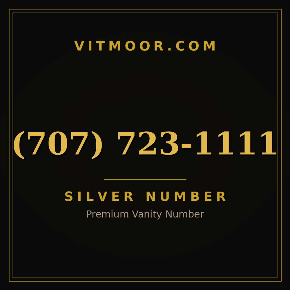 707 723-1111