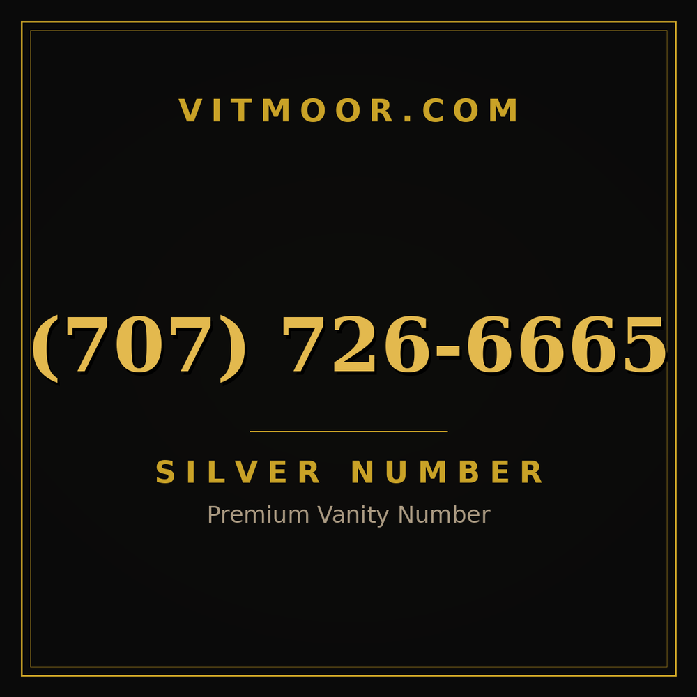 707 726-6665