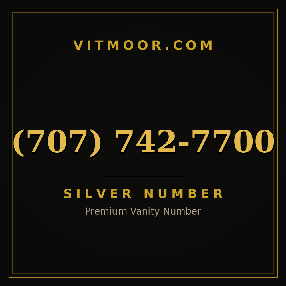 707 742-7700
